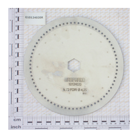 Discos 72 Furos 4.25mm Gaspardo - G10124020