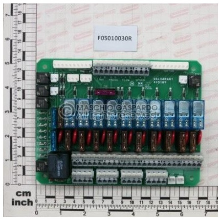 Placa Conecção 9 Sectores Gaspardo - F05010030