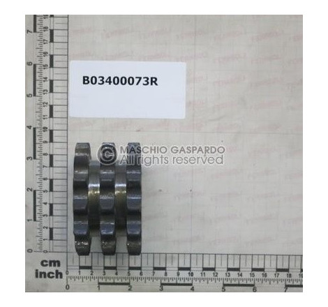 Carreto Z=13 3/4 X7/16 Maschio - B03400073