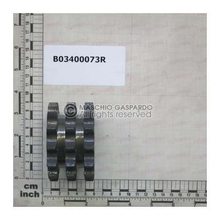 Carreto Z=13 3/4 X7/16 Maschio - B03400073