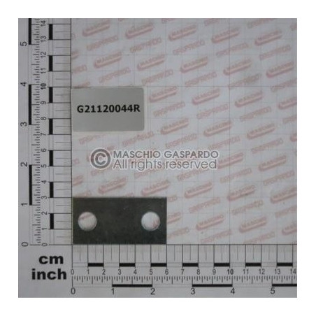 Chapa Guia Gaspardo - G21120044