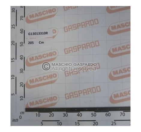 Barra Bicos Parafuso Gaspardo 2.05m - G13013310