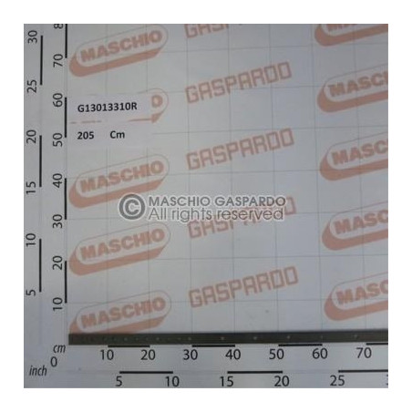Barra Bicos Parafuso Gaspardo 2.05m - G13013310