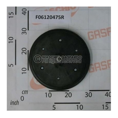 Roda Compressão 310x25mm Gaspardo - F06120475
