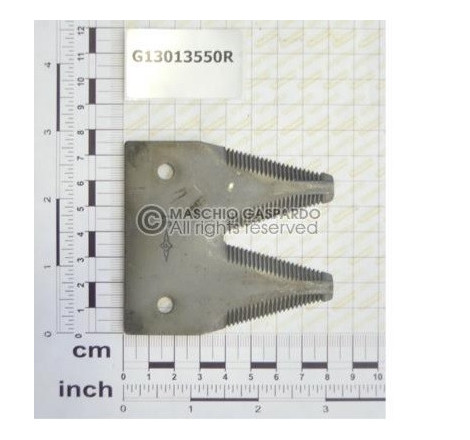 Faca Inferior Dupla Gaspardo - G13013550