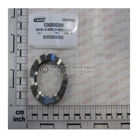 Porca Freio M50x1.5 Maschio - EDA000039