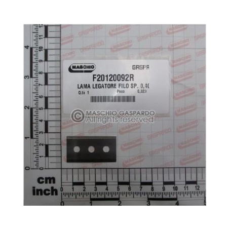 Lamina Fio Maschio - F20120092