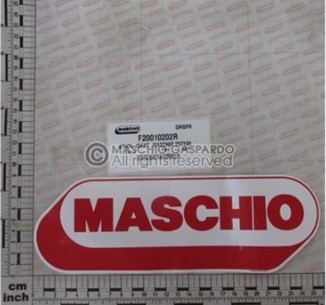 Autocolante 257x86 Maschio - F20010202