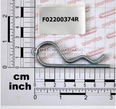 Cavilha R 4x82 Maschio - F02200374