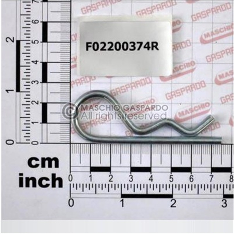 Cavilha R 4x82 Maschio - F02200374