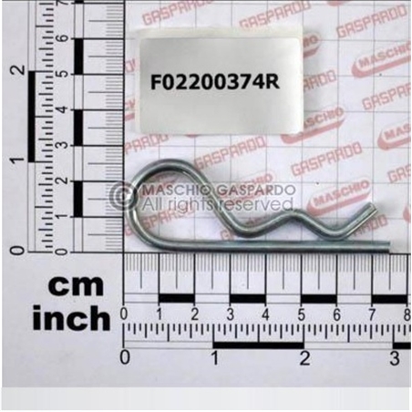 Cavilha R 4x82 Maschio - F02200374