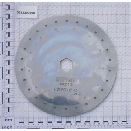 Discos 72 Furos 1.1mm Gaspardo - G10121450