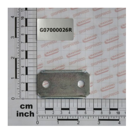 Chapa de fixação de molas Gaspardo - G07000026