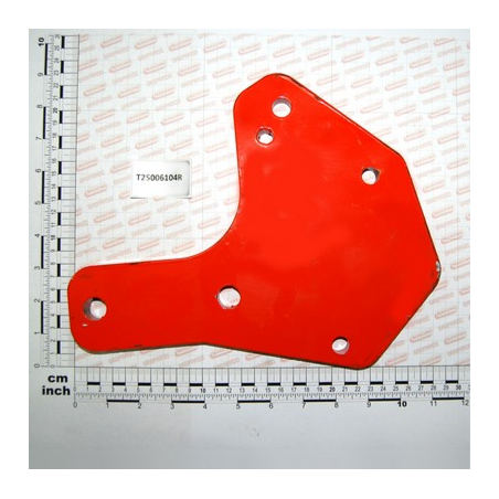 Chapa Suporte Rolo Triturador Maschio - T25006104