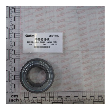 Rolamento Maschio Rolo Triturador 6208 - F04010184