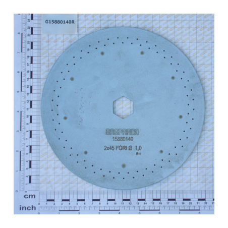 Discos Dupla Linha 45 Furos 1.0mm Gaspardo - G15880140