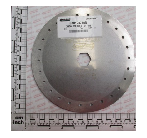 Discos 26 Furos 5.0mm Gaspardo Milho/Feijão - G10123710