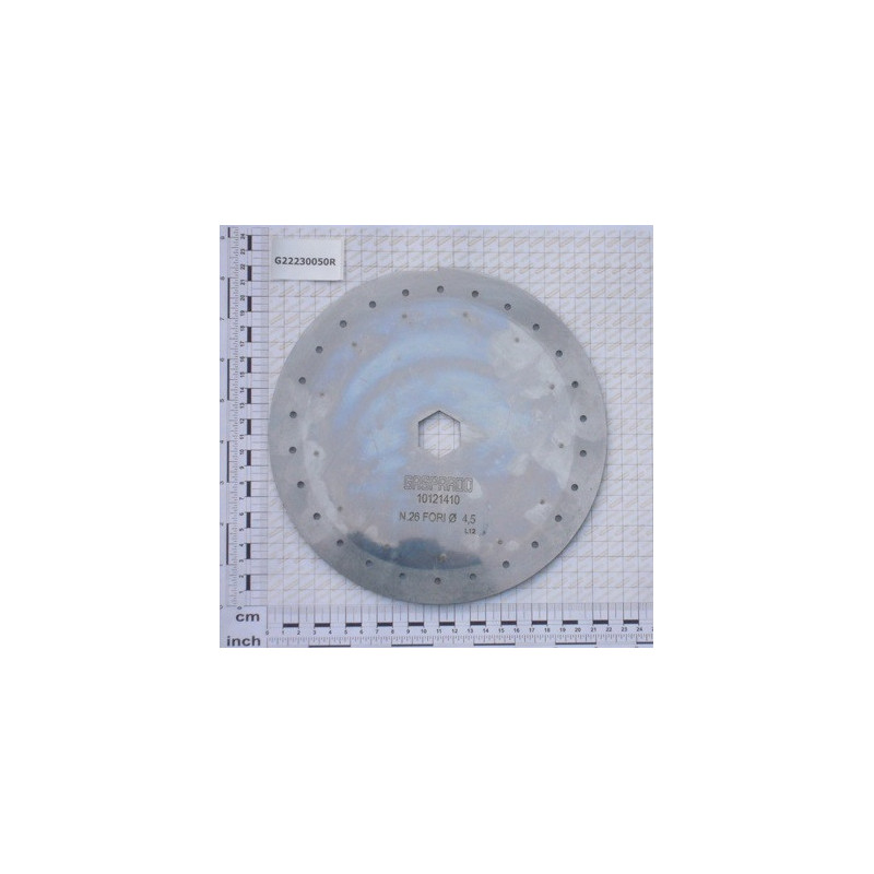 Discos 26 Furos 4.5mm Gaspardo Milho - G10121410