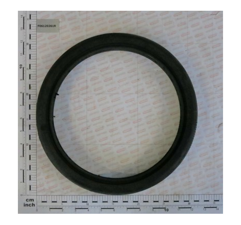 Borracha de Roda 2"x13" U Gaspardo - F06120261